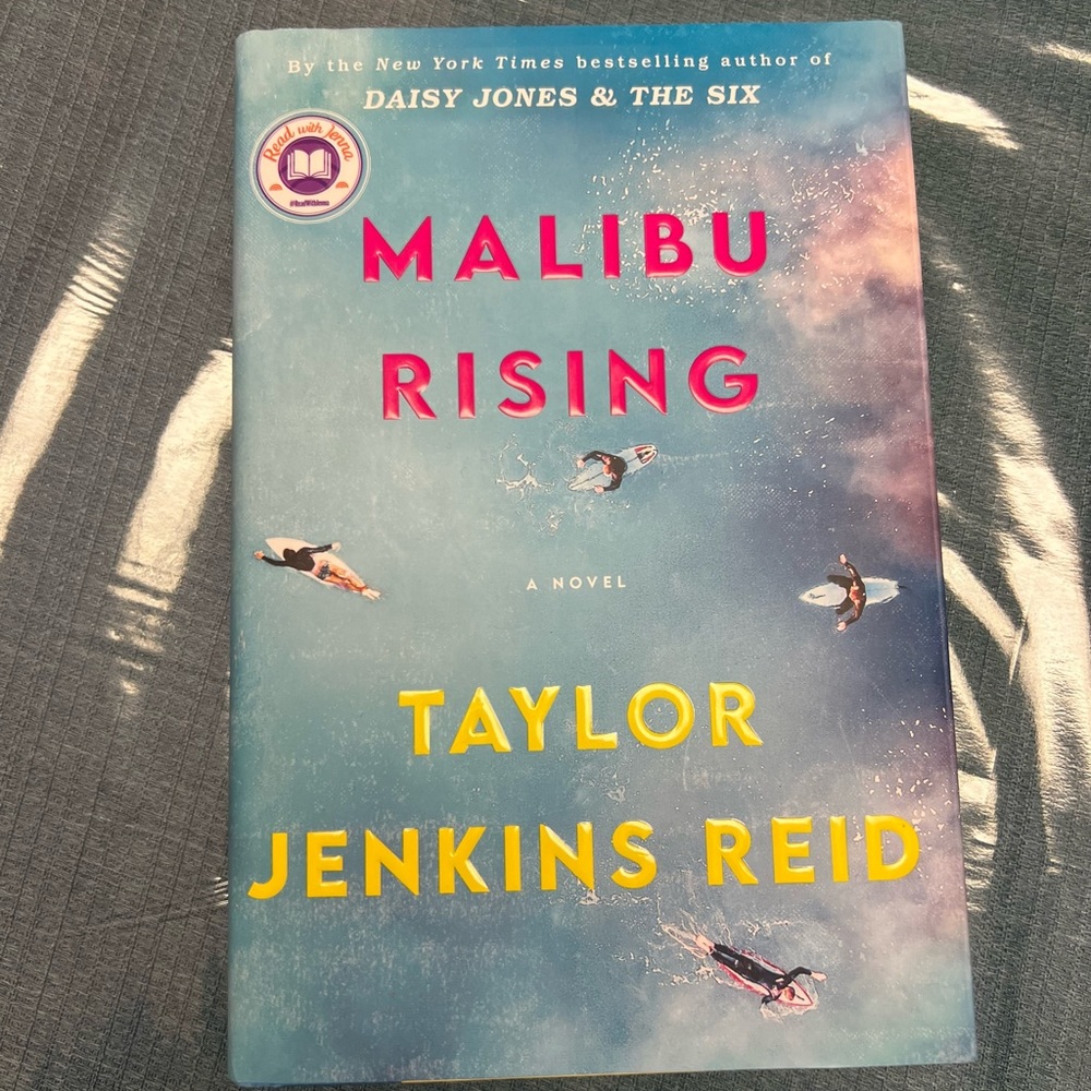 Malibu Rising by Taylor Jenkins Reid hardcover